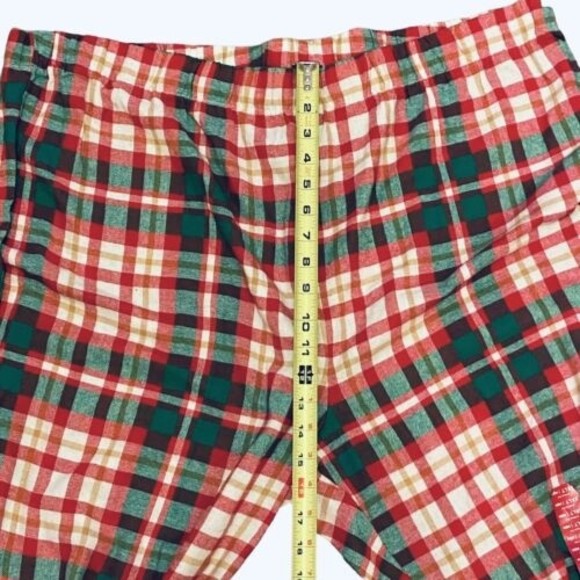 NWT Men’s Flannel Christmas Plaid 2 Pc Pajama Set Jammies For Your Families 3XLT - Picture 14 of 14